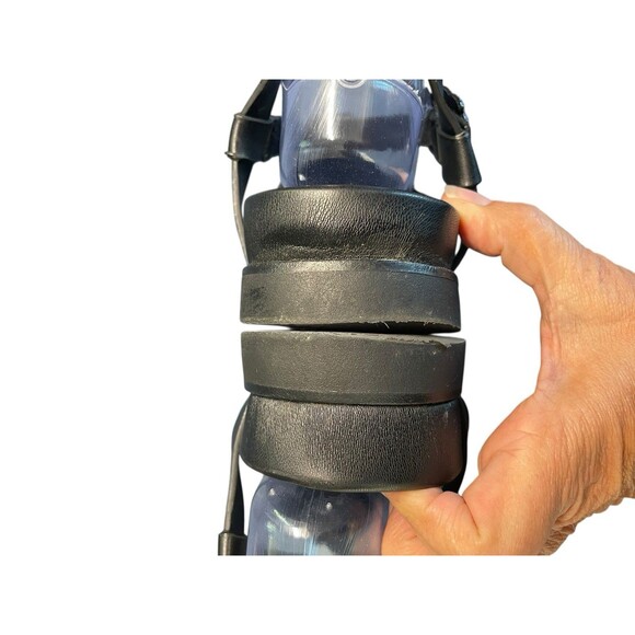 Sam & Libby Women's Black Size 9.5 Chunky Abigail Fisherman Footbed Sandal - Picture 12 of 16